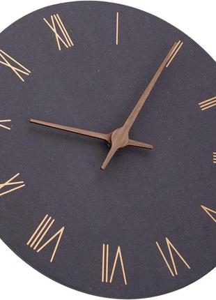 Vivilinen 12-дюймовий дерев'яний настінний годинник, безшумний нетикальний настінний годинник