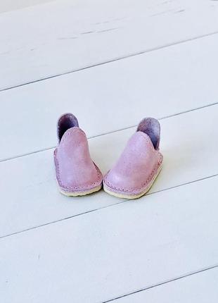 Ботинки для кукол паола рейна из натуральной кожи3 фото