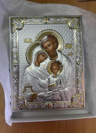Срібна ікона свята родина (12 x 16 см) valenti 81357 3l oro