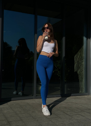 Лосины в рубчик