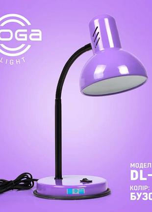 Лампа настольная "сирень" е27 loga