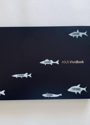 Набір обʼємних 3d наліпок 7 риб білі для авто4 фото
