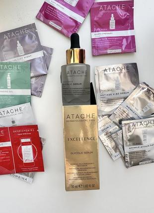 Atache омолоджуючий та оновлюючий пілінг excellence glycolic serum