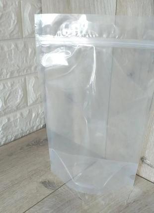 Пакет дой-пак прозрачный с zip-lock замком 200*130*100мм 50шт/1уп