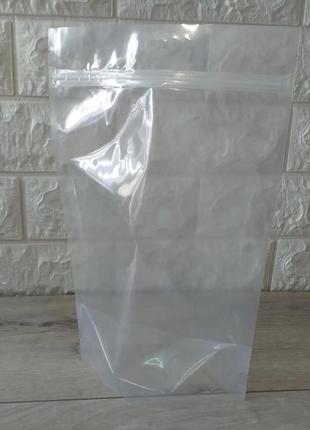 Пакет дой-пак прозрачный с zip-lock замком 200*130*100мм 50шт/1уп