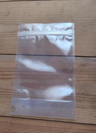 Пакет дой-пак прозрачный с zip-lock замком 200*130*100мм 50шт/1уп