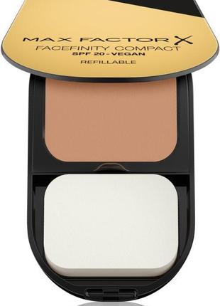 Max factor facefinity compact foundation spf 20 пудра максфактор 02;01;