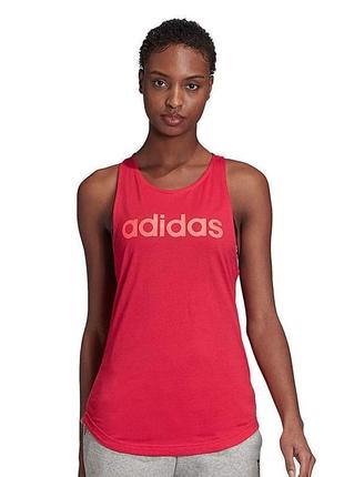 Спортивна яскрава малинова майка adidas climalite 34/xs
