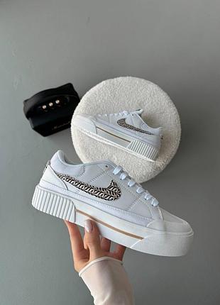 Шкіряні кросівки nike court legacy
