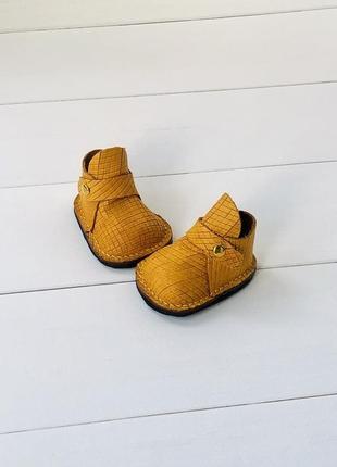 Ботинки для кукол міа из натуральной кожи2 фото