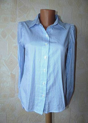 Бавовняна сорочка в смужку