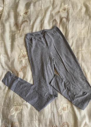 Лосины серые