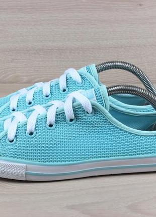 Женские бирюзовые кеды converse all star оригинал, размер 38
