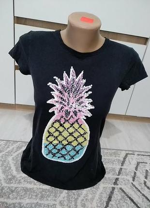 Футболка з маєтками ананас 🍍