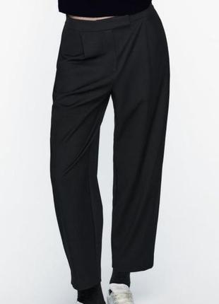 Брюки штани з защипами  zara