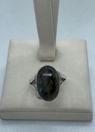 Кольцо серебро 925 натуральный камень