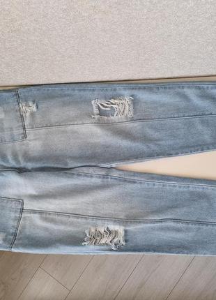 М мягкие летние джинсы испанского бренда mayoral, 162 рост, возраст 14-16 лет10 фото