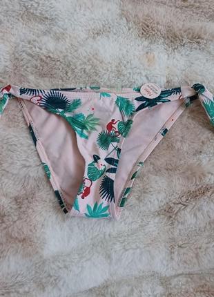 Низ от купальника плавки трусы на завязках тропики