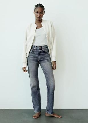 Прямі джинси zara