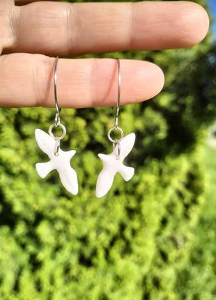 Серьги горлицы 2