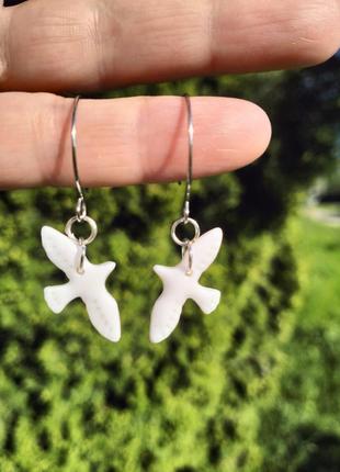 Серьги горлицы 4