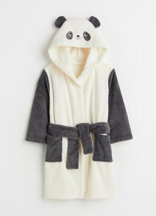 М'який флісовий халат h&m.  розмір - 4-6 років