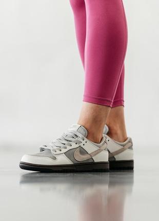 Жіночі кросівки найк сб данк лоу / nike sb dunk low gray
