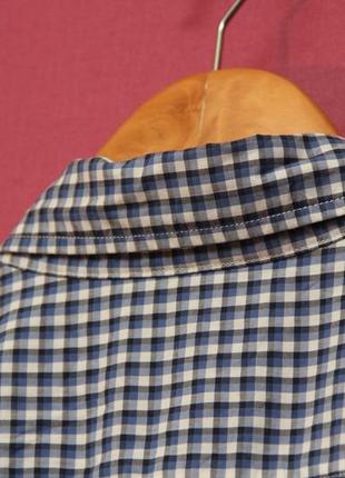 Uniqlo рр m рубашка в мелкодисперсную клетку, нагрудный карман