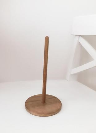 Підставка для ляльок іграшок дерево горіх тримач лялька