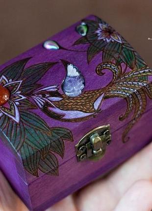 Шкатулка "paradise hummingbird"