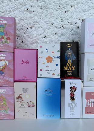 Дитячі парфуми zara, парфуми для дівчинки, туалетна вода унісекс