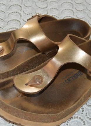 Шльопанці шльопки шкіра birkenstock розмір 39