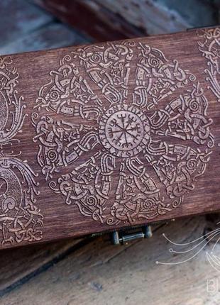 Шкатулка  "vegvisir" 4