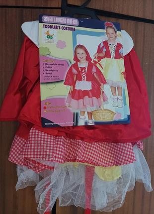 Червона шапочка -карнавальний костюм