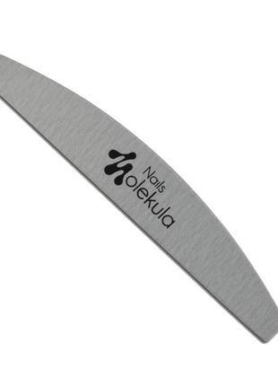 Пилка molekula для нігтів напівсіра m-53 80/80
