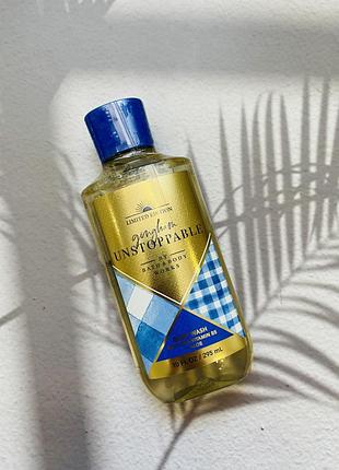 Чоловічий гель для душу 3 в 1 gingham unstoppable bath and body works