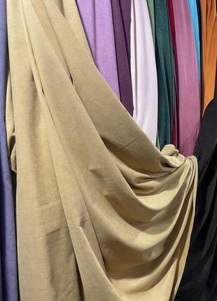 Штори мікровелюр, портьєрна тканина на виріз, колір темно-бежевий 
однотонні штори мікровелюр diamond