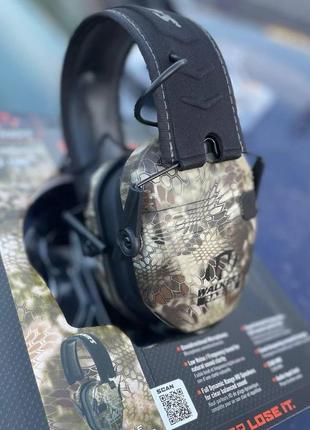Тактичні навушники для шолома walkers razor slim, військові активні навушники для стрільби walkers оригінал