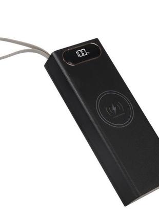 Корпус multi-powerbank l20, под элементы 18650 до 20 шт, 22.5+15w, с беспроводной зарядкой и фонарём,