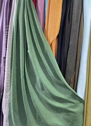 Штори мікровелюр, портьєрна тканина на виріз, колір однотонні шторі мікровелюр diamond