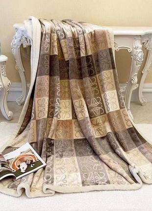 Покрывало велюровое, плед велюровый брендовина искусственный овчини, плед велюровый,...