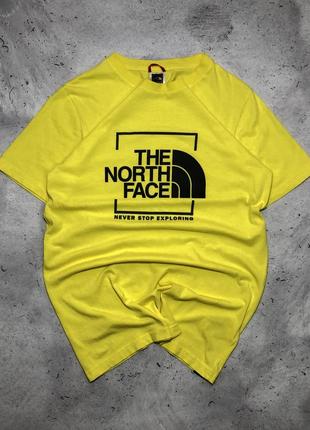 Футболка the north face box logo,футболка тнф