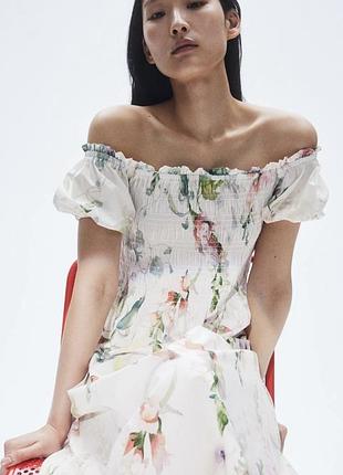 Бутылка h&amp;m в цветочный принт