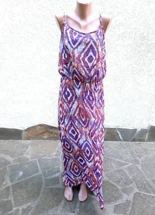 Платье батал.макси.