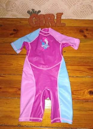 Купальник для девочки с русалочкой костюм для плавания или дайвинга