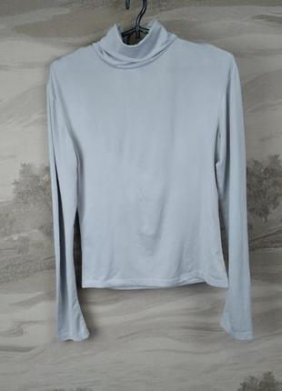 Жіночий гольф водолазка сірого кольору розмір м (46)