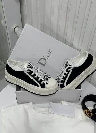 Кроссовки в стиле christian dior