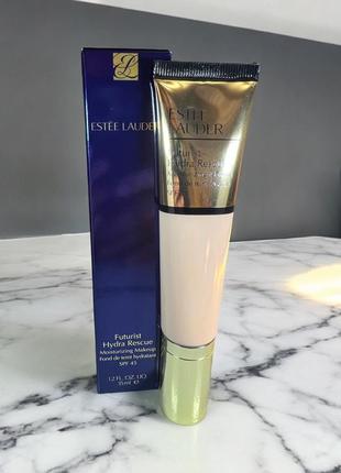 Estee lauder futurist hydra rescue spf45 зволожувальний тональний крем 2c3 fresco  35ml