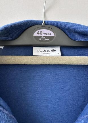 Футболка поло lacoste оверсайз9 фото