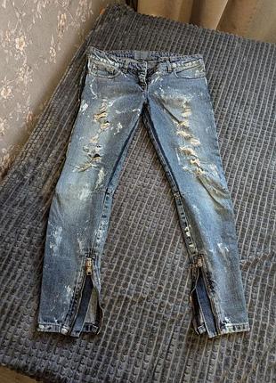 Джинси balmain оригінал, розмір xs.